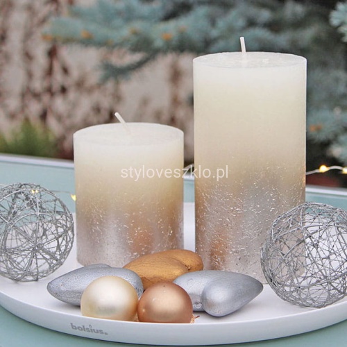 świeca Bolsius Sparkling Harmony Ecru1.jpg