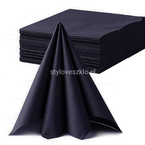 SERWETKI FLIZELINOWE AIRLAID CZARNE.jpg