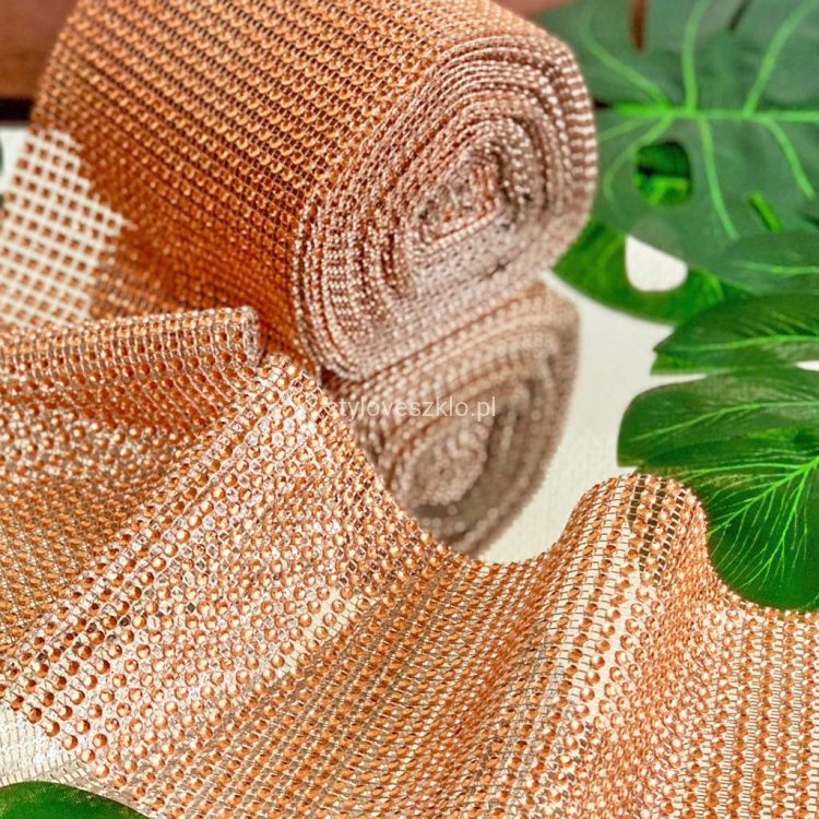 tasma diamentowa rozowe zloto 1.jpg