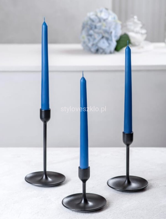 swiece stozkowe lakier granatowe.jpg