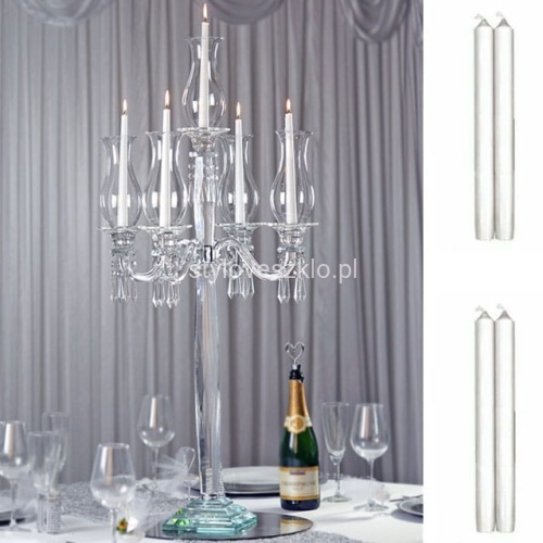 swieca ozdobna stołowa perłowa .jpg