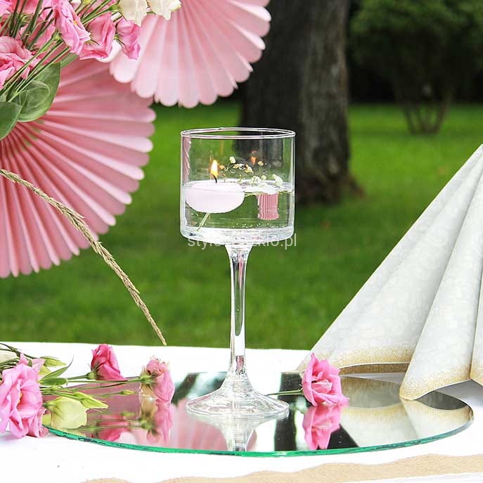 swiecznik koktajlowy gladki 22 cm IMG_2538.jpg