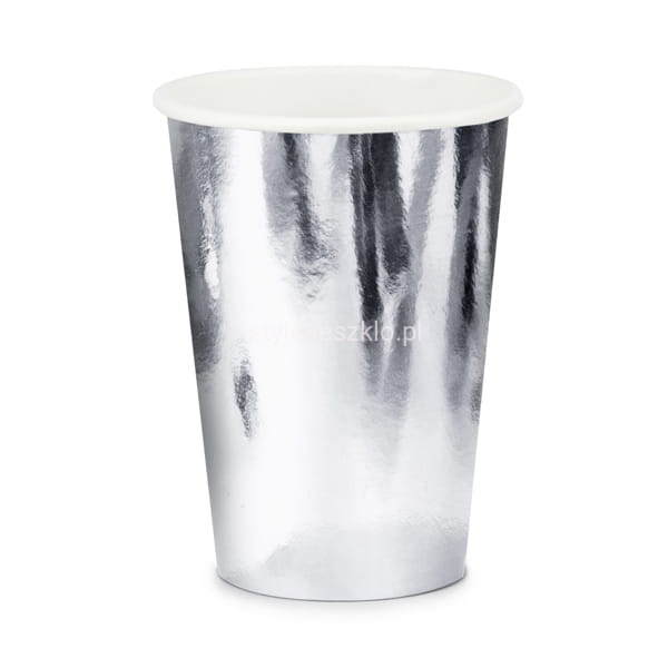kubeczki jednorazowe 200 ml srebrne 6szt..jpg
