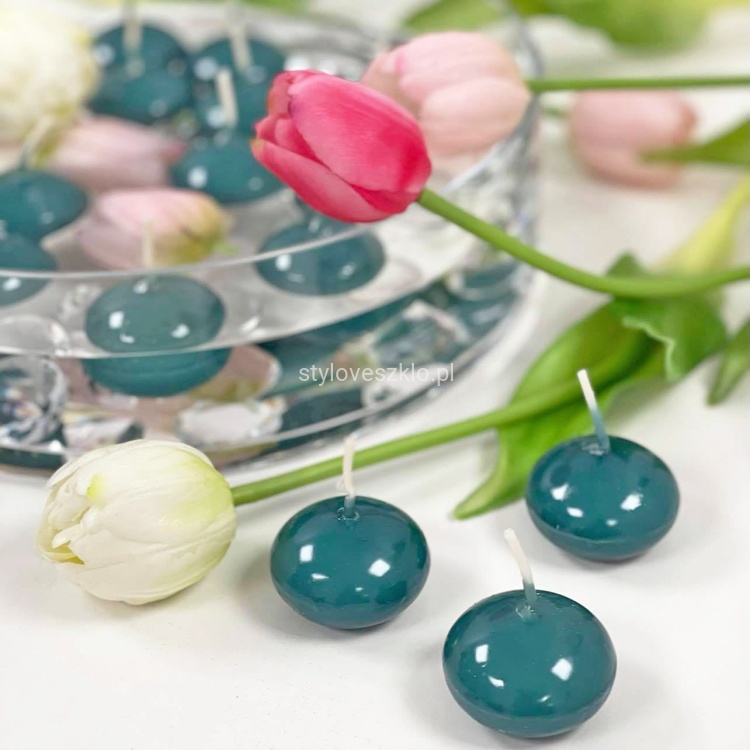 swiece plywajace kulki 12 szt zielony morski.jpg