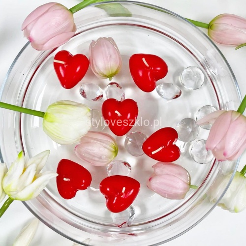 swiece plywajace serduszka czerwone 6 szt..jpg