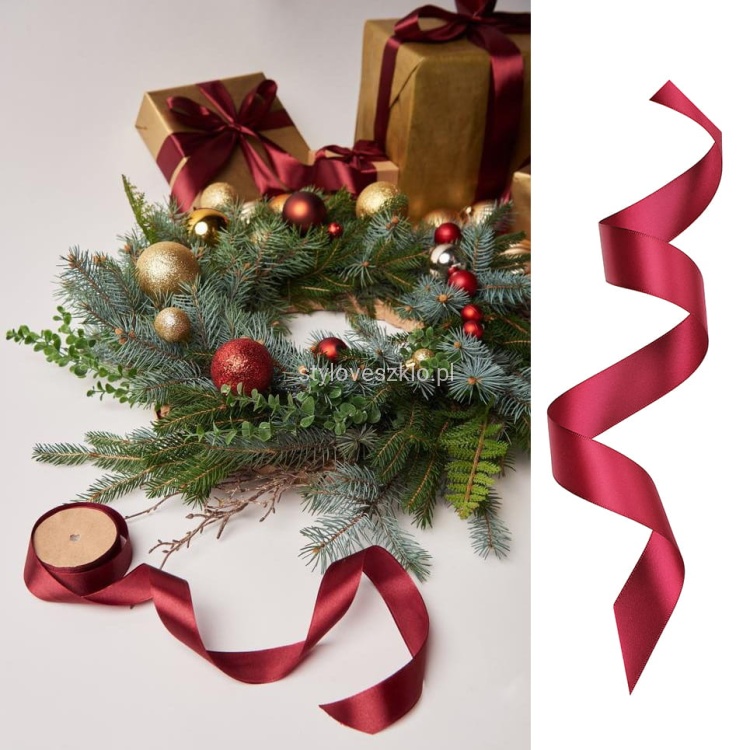 tasiemka satynowa bordowa do pakowania 2,5 cm.jpg