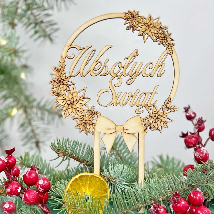 topper na tort drewniany wesołych świat.jpg