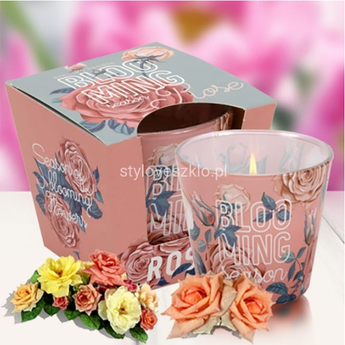 swieca zapachowa w szkle bartek blooming seasons rose.jpg