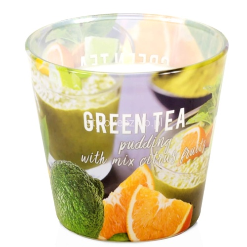 swieca zapachowa bartek w szkle zielona herbata pudding 1.jpg