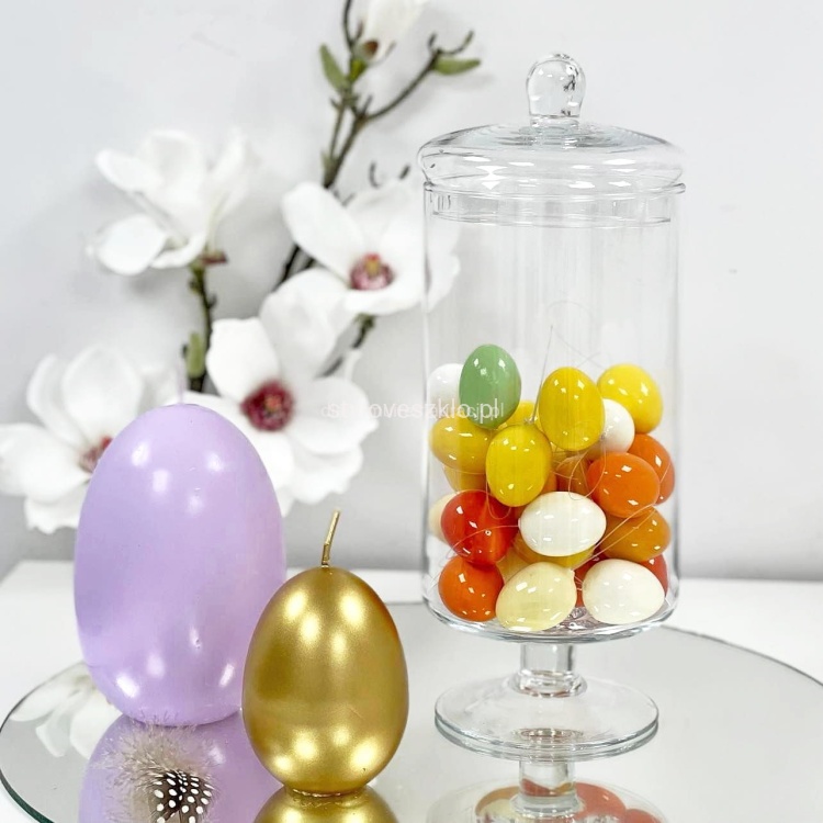 SWIECA JAJKO LAKIEROWANE WIELKANOC.jpg