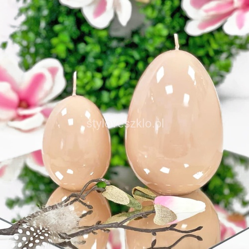 swieca lakierowana jajko nude1.jpg