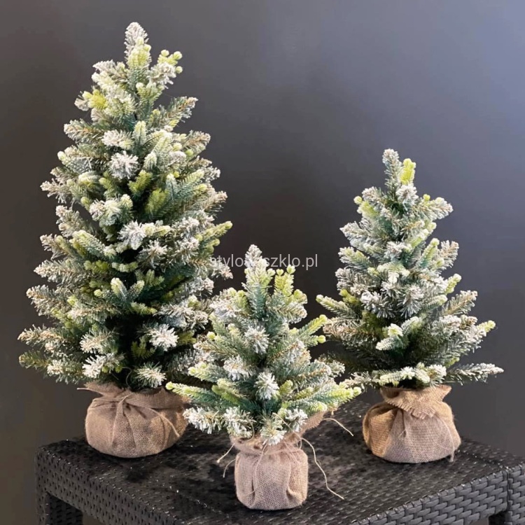 choinka sztuczna cyprys frost w jucie.jpg