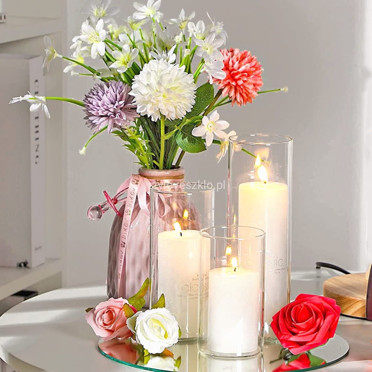 wazon szklany cylinder fi 10 zestaw.jpg