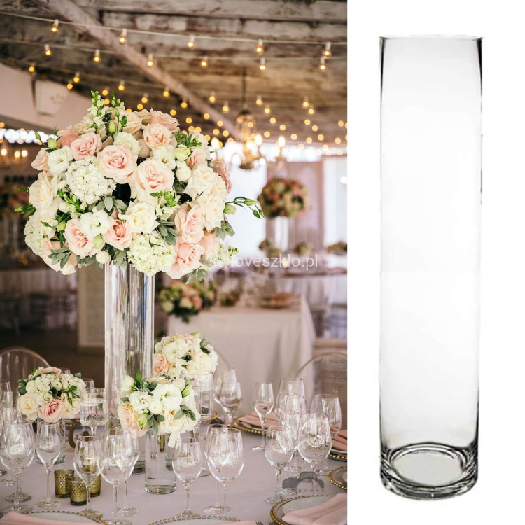 wazon szklany cylinder wysoki szklo1.jpg