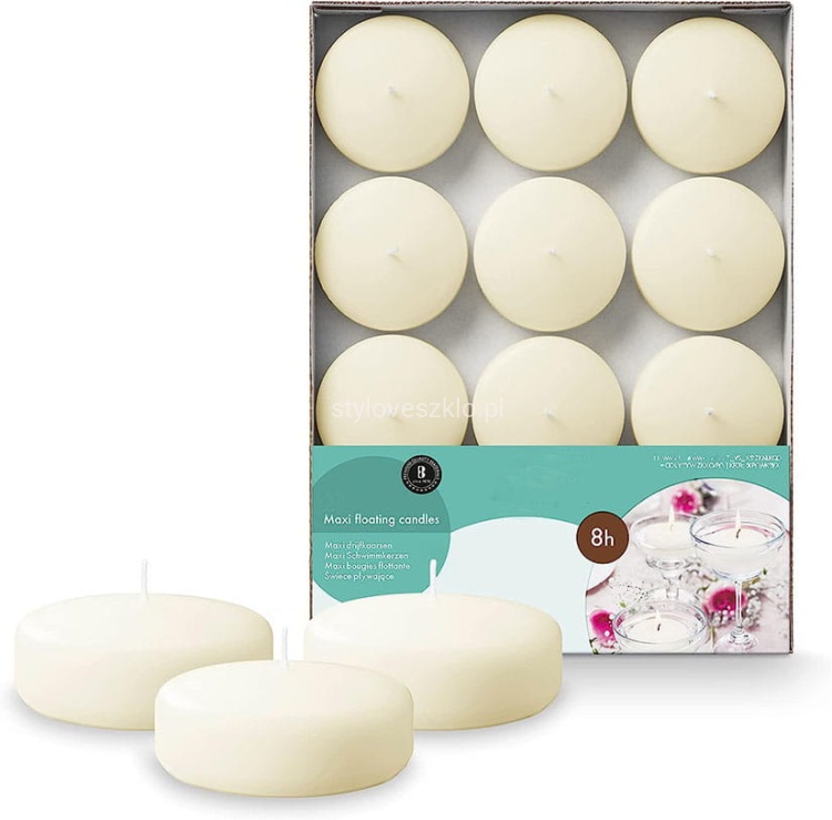 swiece plywajace xxl kremowe plaskie 8cm.jpg