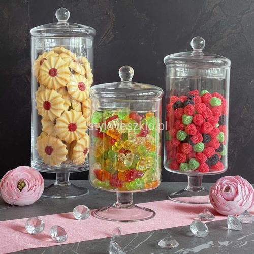 szklana bombonierka Universe zestaw 25,30,35 3 szt..jpg nn.jpg