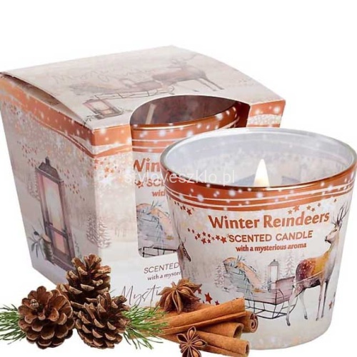 swieca zapachowa w szkle bartek winter raindeers.new.jpg