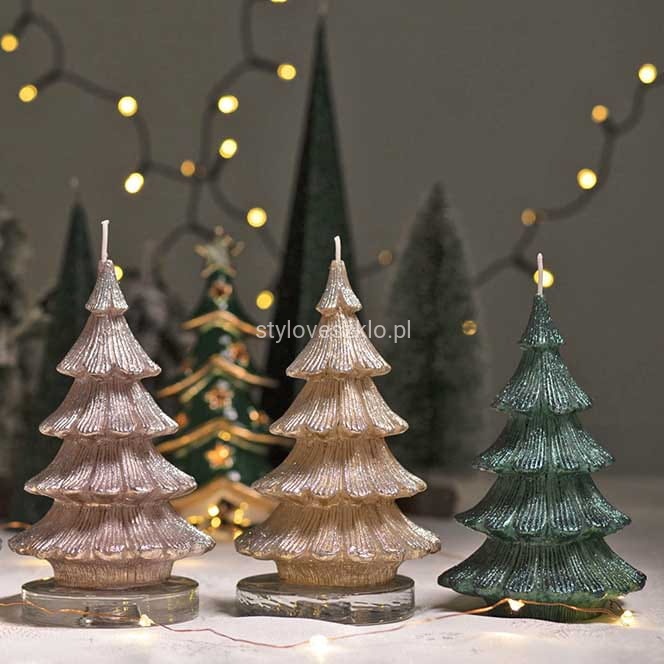 swieca choinka ciemnozielona rak.jpg