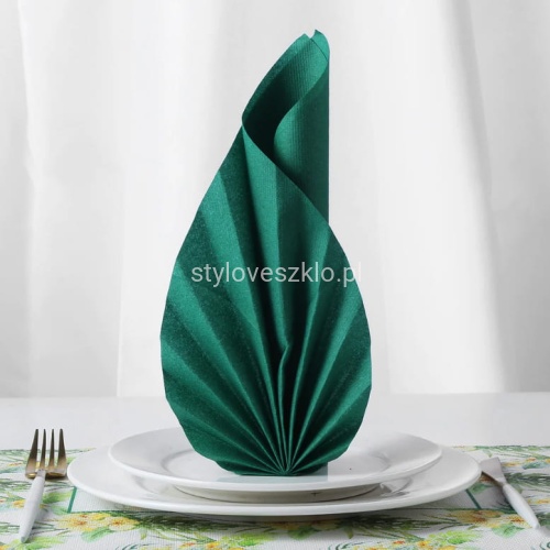 serwetki flizelinowe airlaid butelkowa zieleń 12 szt.3.jpg