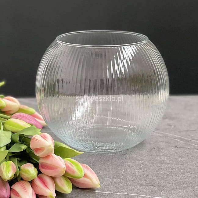 wazon szklany kula 18 prązkowana.jpg