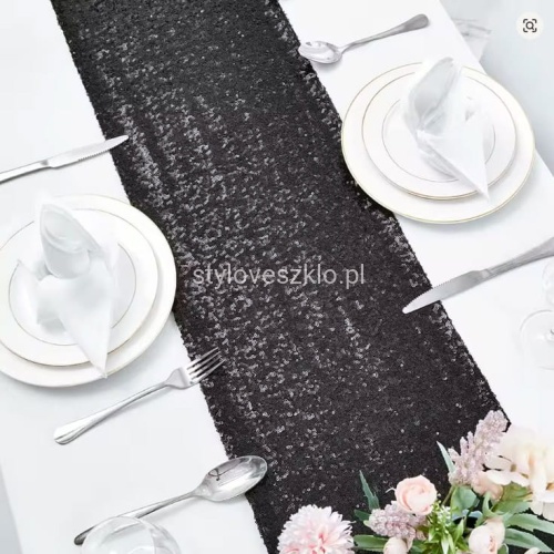 Bieżnik cekinowy czarny.jpg