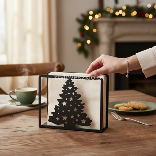 serwetnik metalowy choinka.jpg