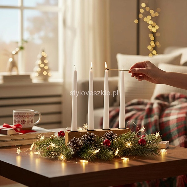 swiecznik drewniany grawer choinki.jpg