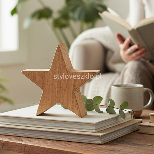 Gwiazdka Drewniana z Drzewa Mango 10 cm 2.jpg