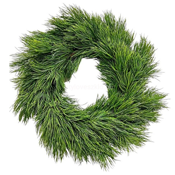 Wianek Świąteczny Sztuczny Sosna Zilona 56 cm.jpg