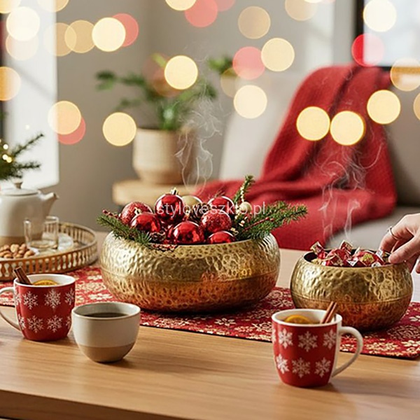 Misy Dekoracyjne Metalowe Złote 2 szt. nn.jpg