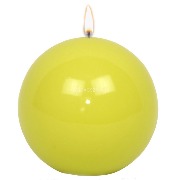 swieca kula lakierowana pistacja fi8 cm.jpg