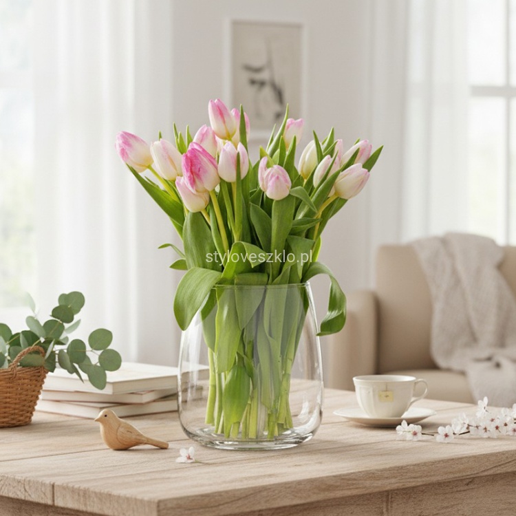 wazon szklany na kwiaty wiosenny 17 cm2.jpg