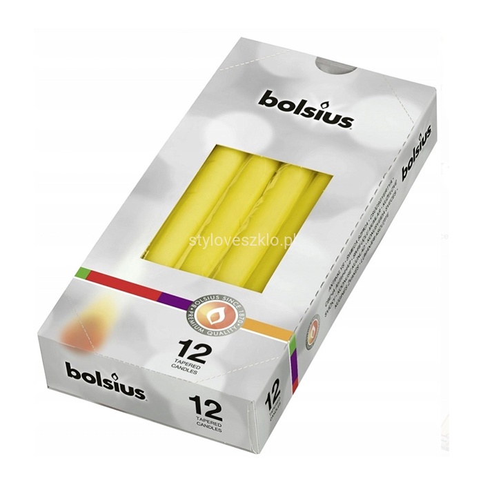 swiece bolsius szpice żółte 12 szt.jpg