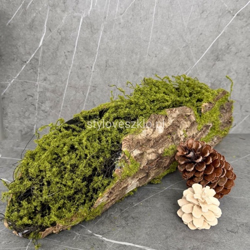 Konar dekoracyjny mały ze sztucznym mchem 40 cm.2.jpg