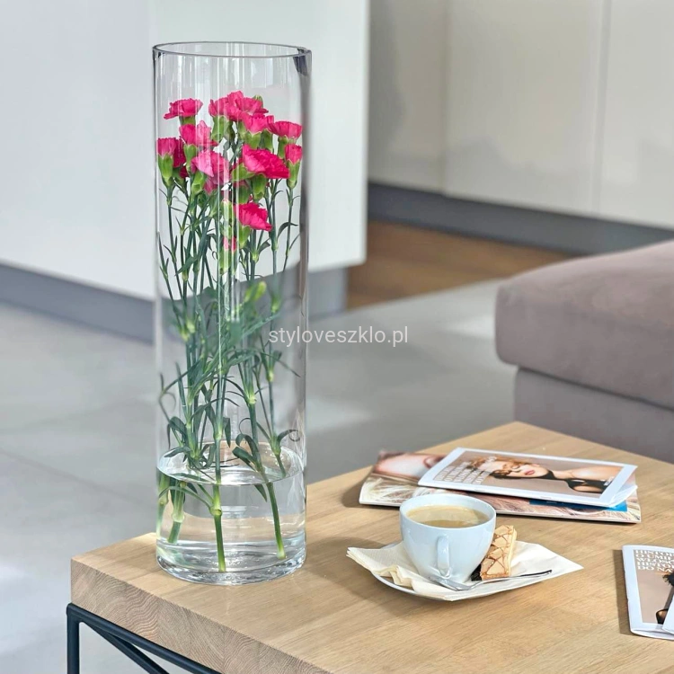 wazon szklany cylinder gube szkło 50 cm.jpg