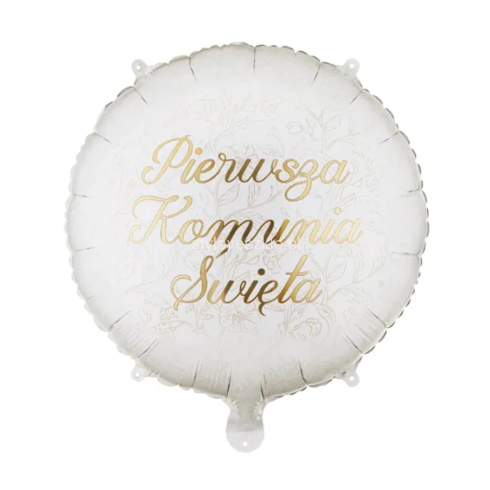 balon foliowy okragly pierwsza komunia bialo-zloty.jpg