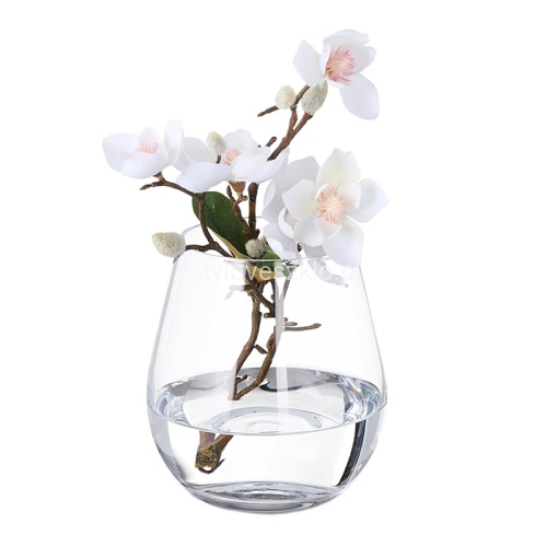 Wazon Szklany do Bukietów Wiosenny 17cm Φ15cm 2.jpg