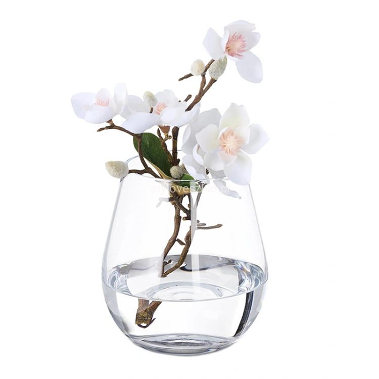 Wazon Szklany do Bukietów Wiosenny 17cm Φ15cm 2.jpg