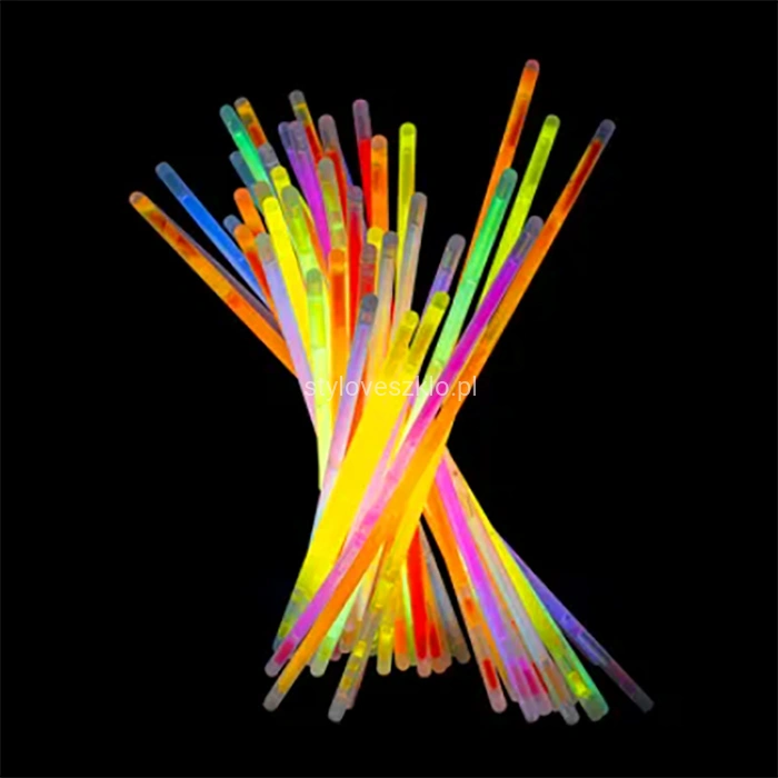 Pałeczki fluorescencyjne, mix kolorów, 20 cm, z łącznikami.jpg
