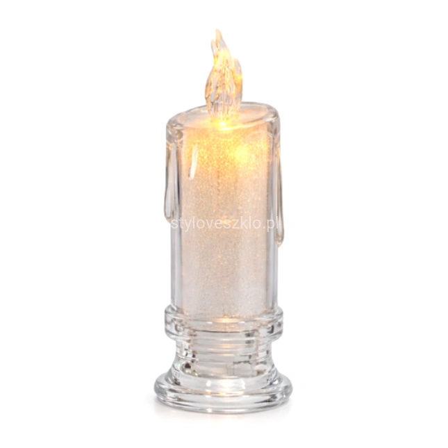 swieca led brokat 15 cm cieple swiatlo .jpg