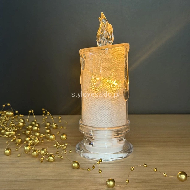 swieca led brokatowa 15 cm cieple swiatlo.2.jpg