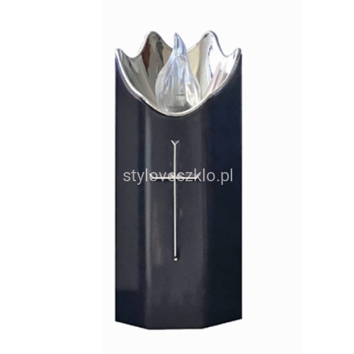 znicz led krzyż czarno-srebrny 12 cm.jpg