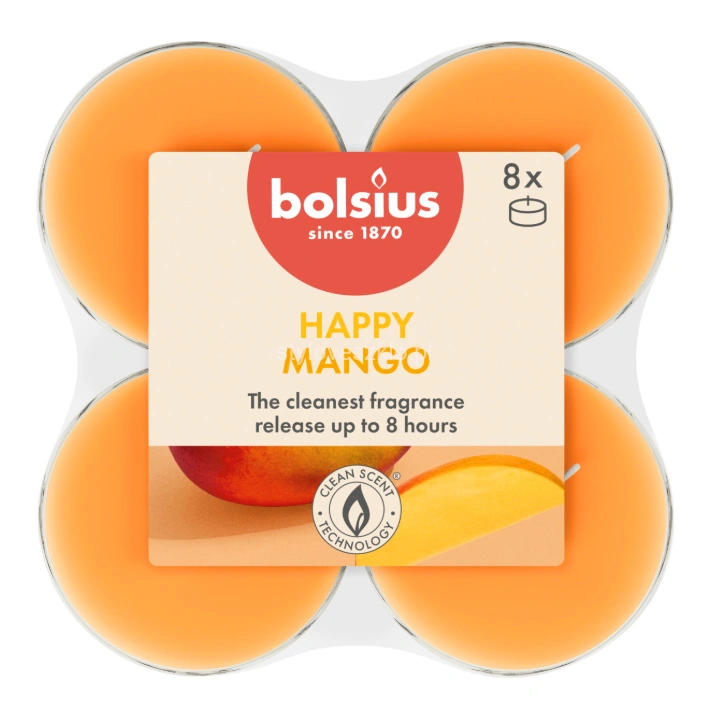 Podgrzewacze Zapachowe Duże True Scents Happy Mango 8 szt..jpg