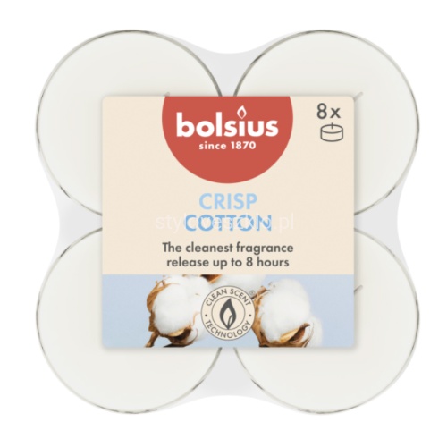 Podgrzewacze Zapachowe Duże True Scents Świeza Bawełna 8szt..jpg