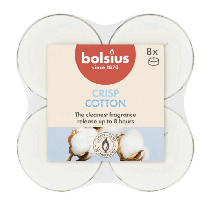 Podgrzewacze Zapachowe Duże True Scents Świeza Bawełna 8szt..jpg