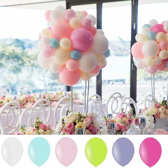 Balony Pastelowe 12cm 100 szt. WYBIERZ KOLOR!