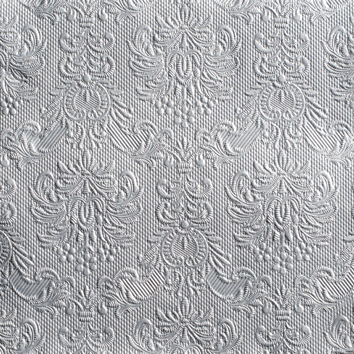 Serwetki Papierowe Wytłaczane Elegance Silver 33x33cm