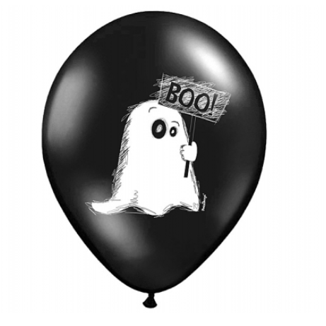 Balony Halloween Duszek 6 szt.